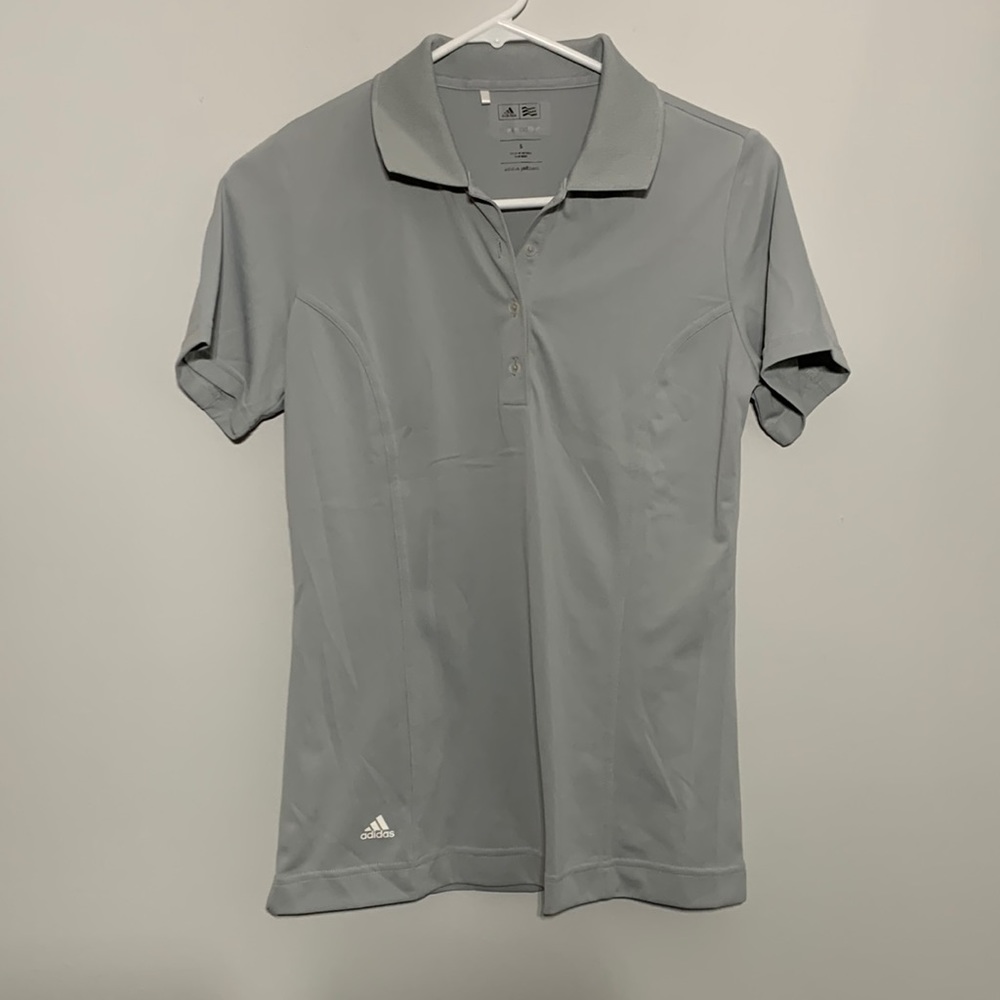Adidas Gray Golf Polo